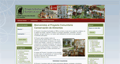 Desktop Screenshot of alimentacioncomunitaria.org